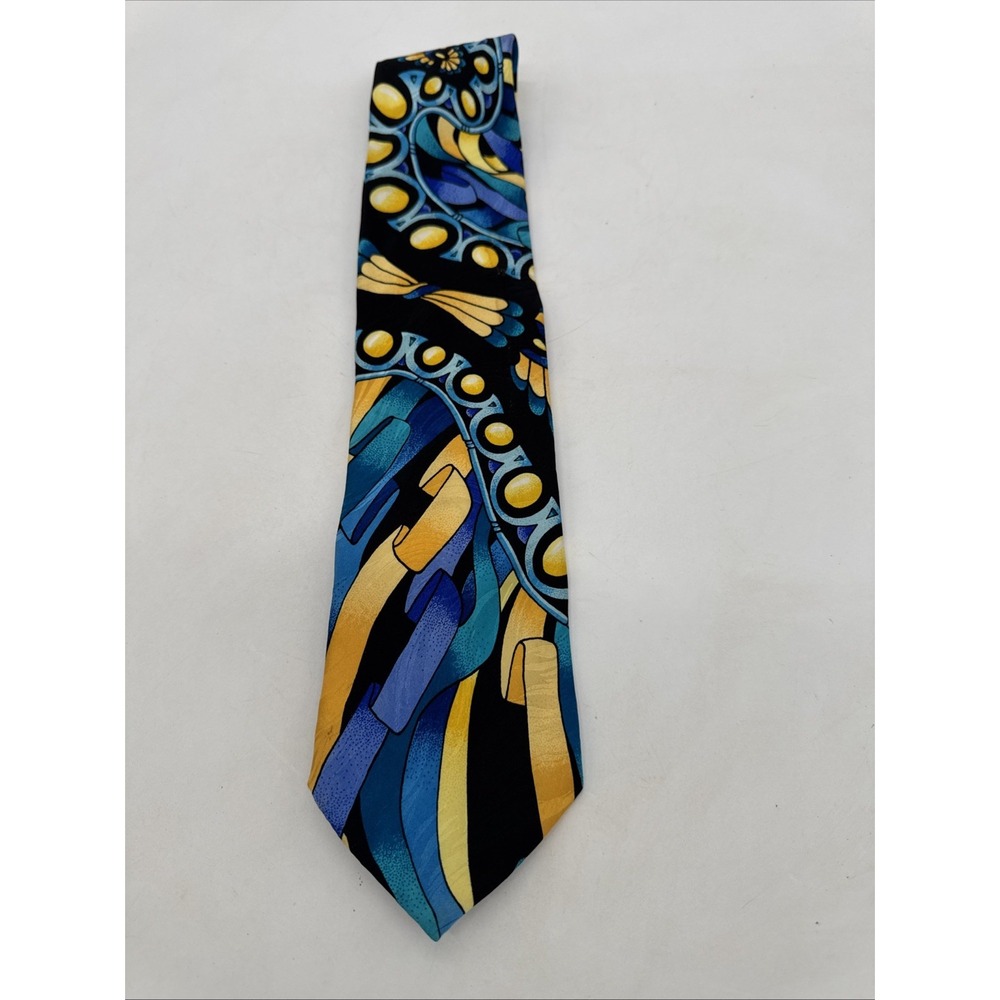 RUSH LIMBAUGH No Boundaries Mens Silk Necktie Designer  Multi-Color